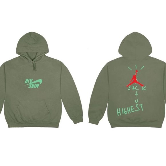 CTravis Scott Jordan Cactus Jack Highest Hoodie 